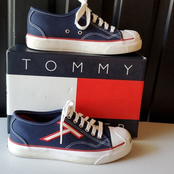 Tommy Hilfiger Shoes - Tommy Hilfiger Blue Sneakers